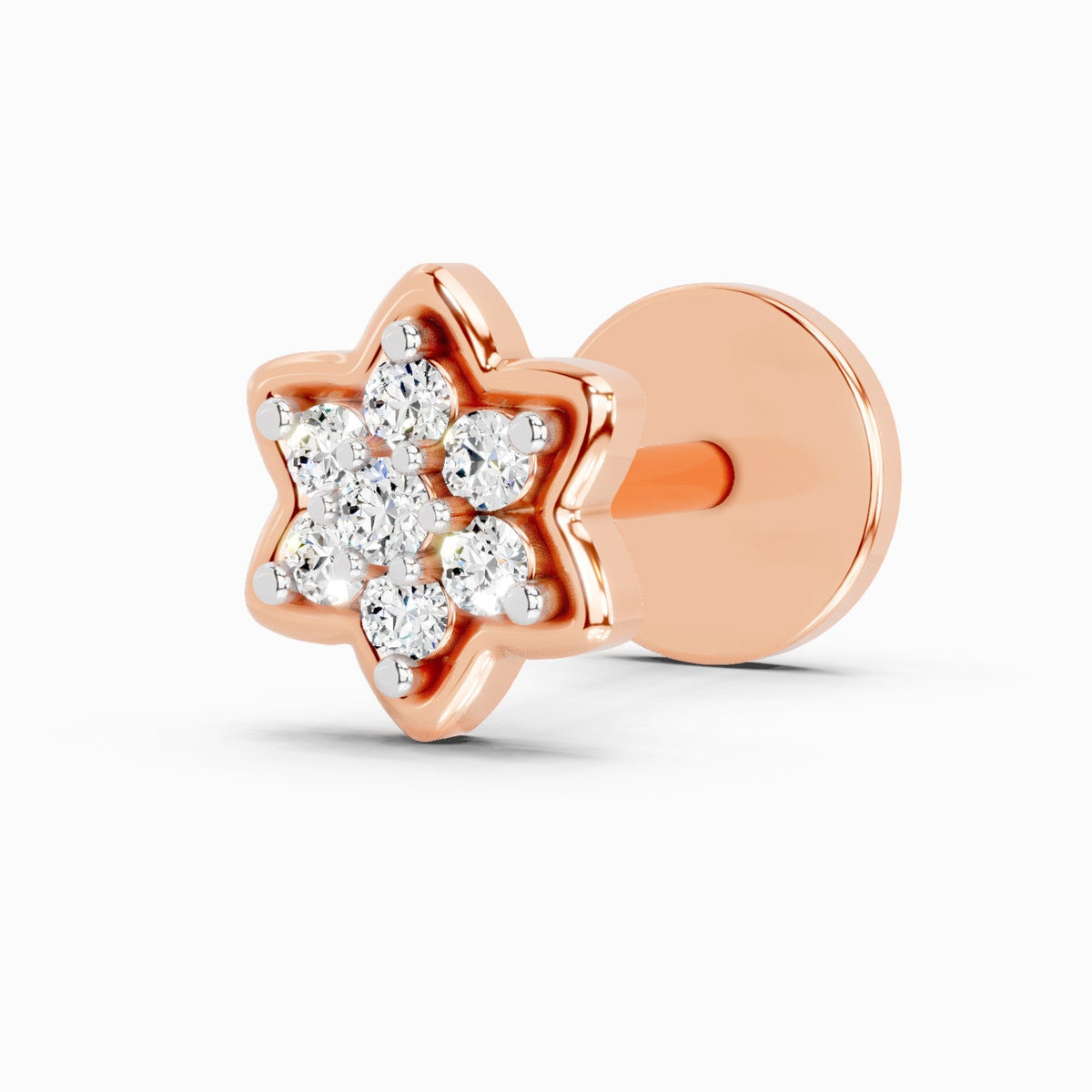 Sublime Star Diamond Nose Pin