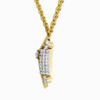 0.25 Carat Round Glow Pendant 14K Gold