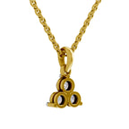 3 Stone 0.8 Ct 14Kt - Rose Gold