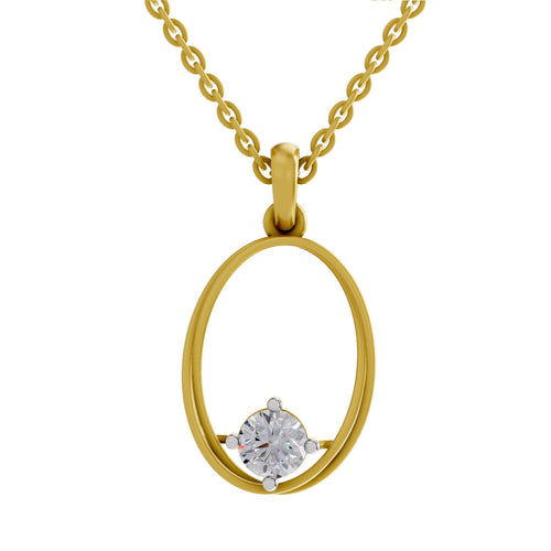 Solitaire 0.60 Ct 14Kt - Rose Gold