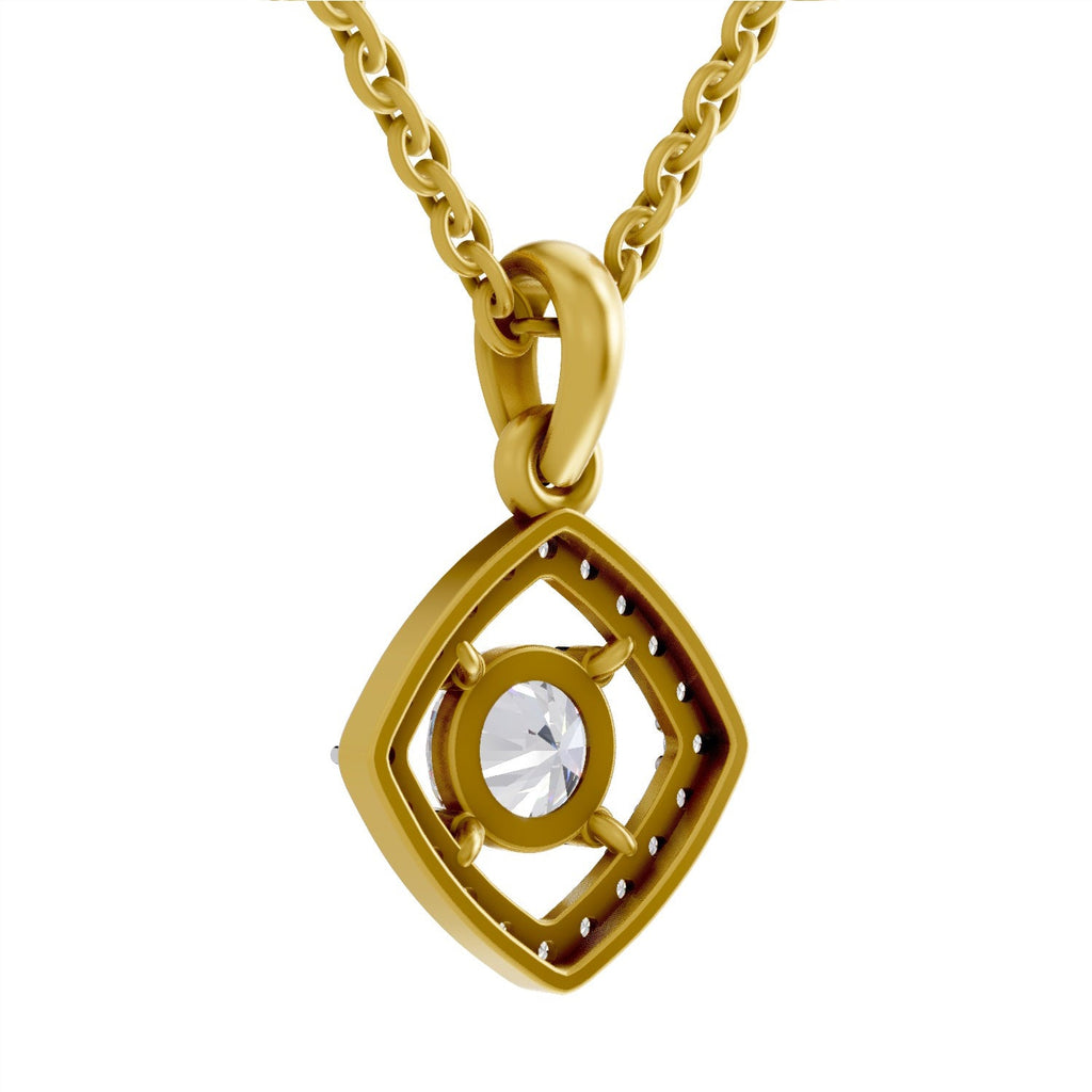 Square 0.75 Ct 14Kt - Rose Gold