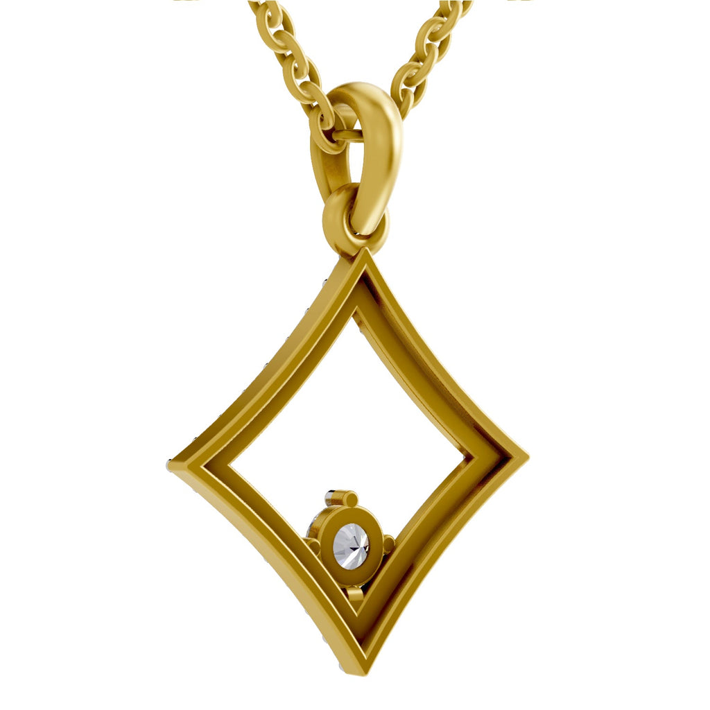 Square 0.60 Ct 14Kt - Rose Gold