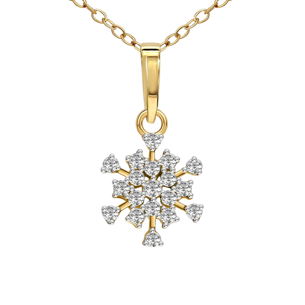 0.7 Ct Pendant 14Kt - Rose Gold