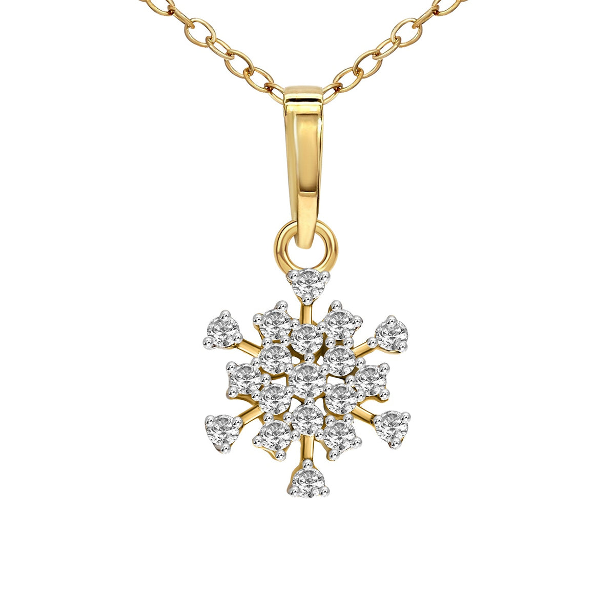 0.7 Ct Pendant 14Kt - Rose Gold