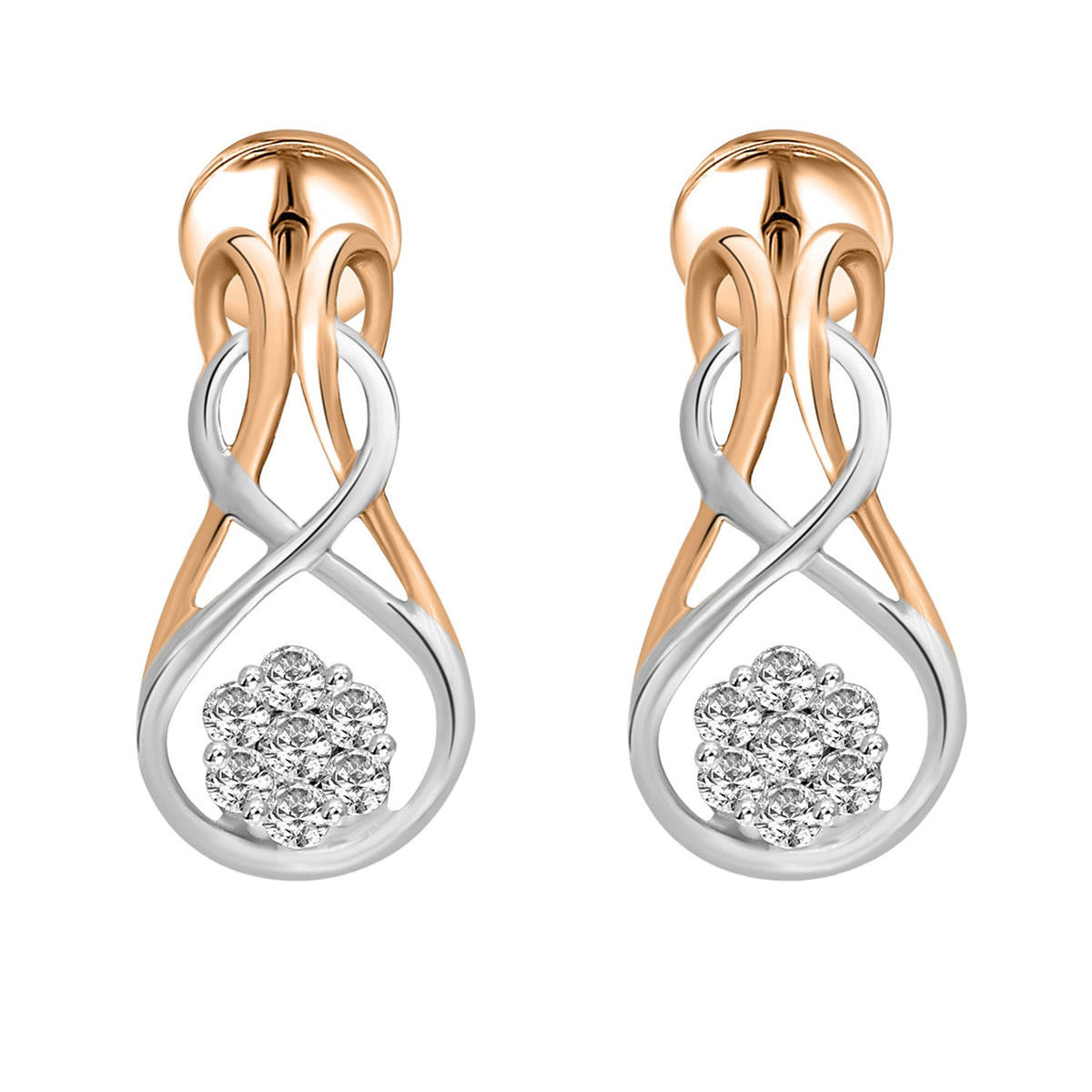 Celestial Cluster Diamond Earrings