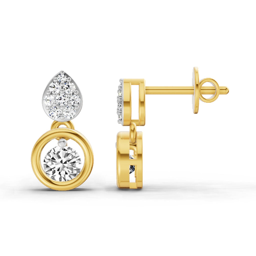 0.65 Ct Earrings 14K