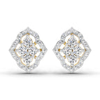 0.45 Carat Round Fashion Earrings 14K