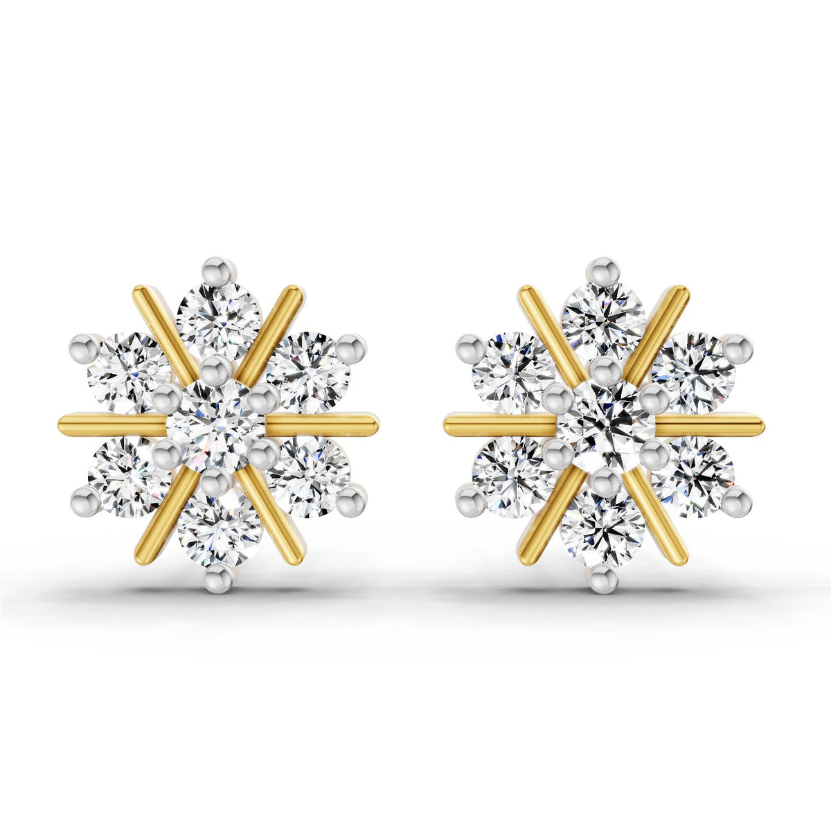 1.02 Ct Earrings 14K