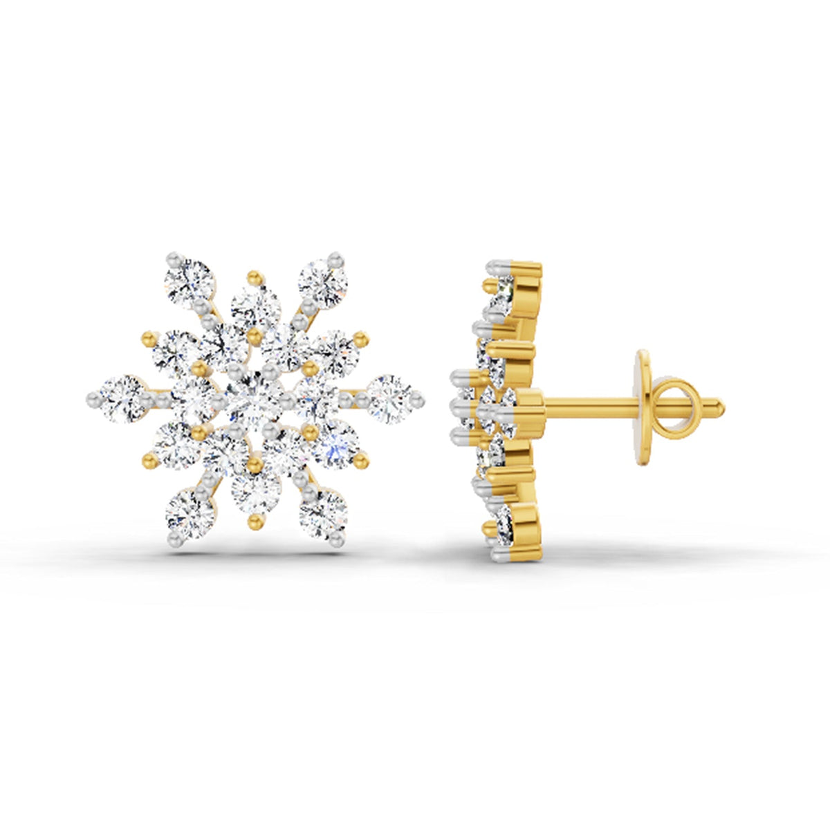 1.40 Ct Earrings 14K
