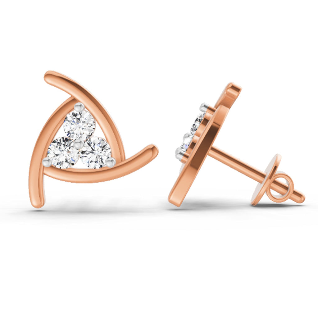 Dreamy Diamond Stud Earrings