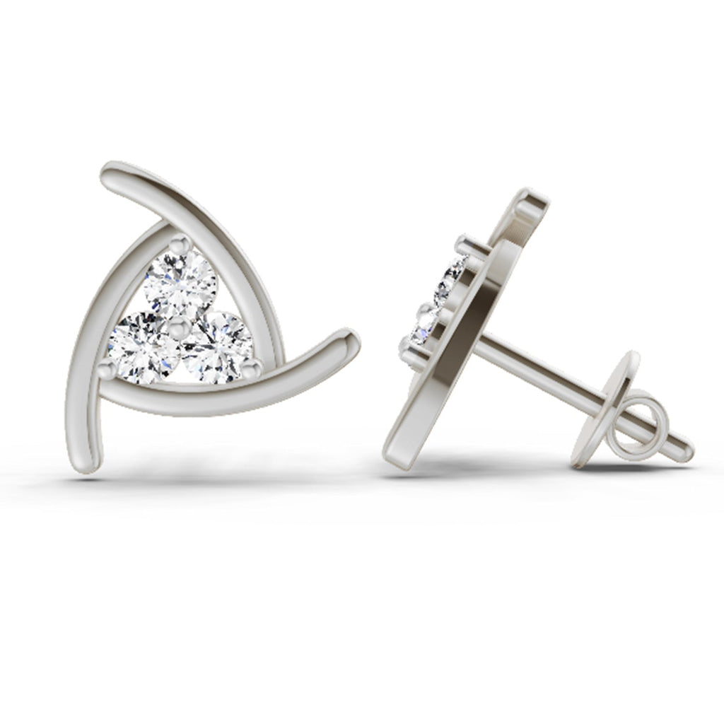 Dreamy Diamond Stud Earrings