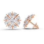 Dreamy Teardrop Diamond Earrings