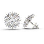 Dreamy Teardrop Diamond Earrings