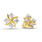 0.85 Carat Round Fashion Earrings 14K