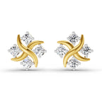0.85 Carat Round Fashion Earrings 14K