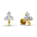0.35 Ct Earrings 14K