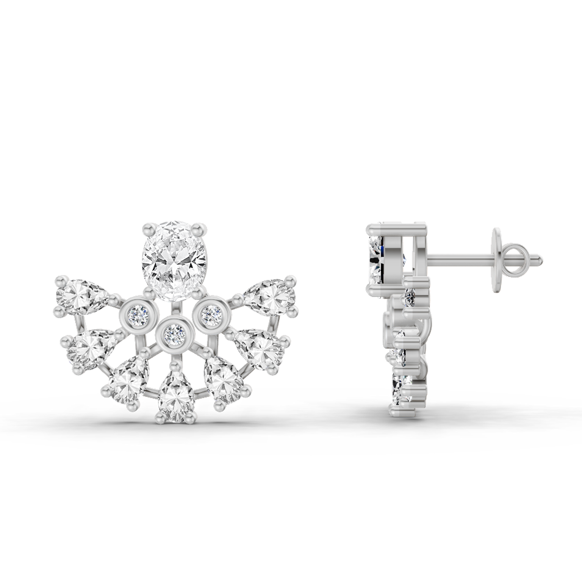 Brilliant Diamond Stud Earrings