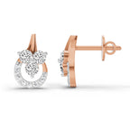 Dazzling Teardrop Diamond Stud Earrings