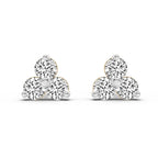 0.35 Carat Round Stud Earrings 14K