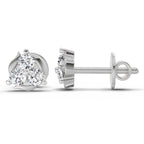 Eternal Round Star Diamond Earrings