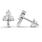 Pristine Diamond Stud Earrings