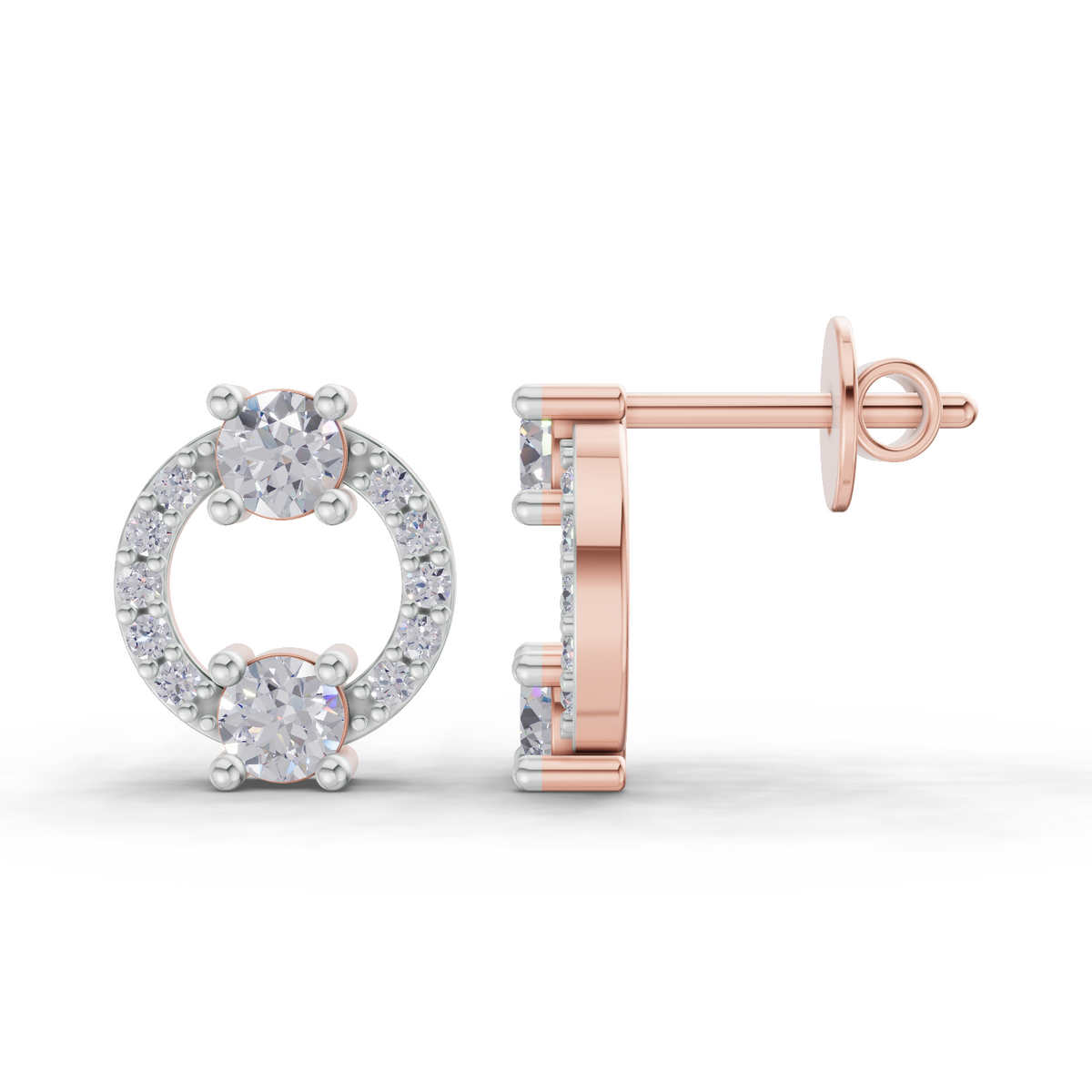 Regal Diamond Earrings