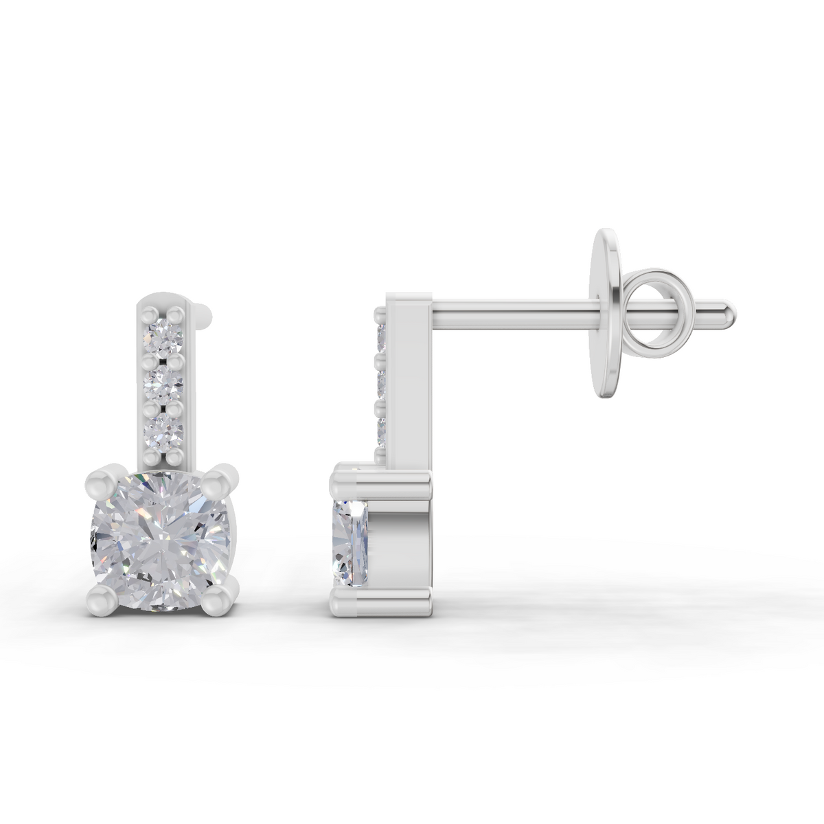 Dazzling Diamond Earrings