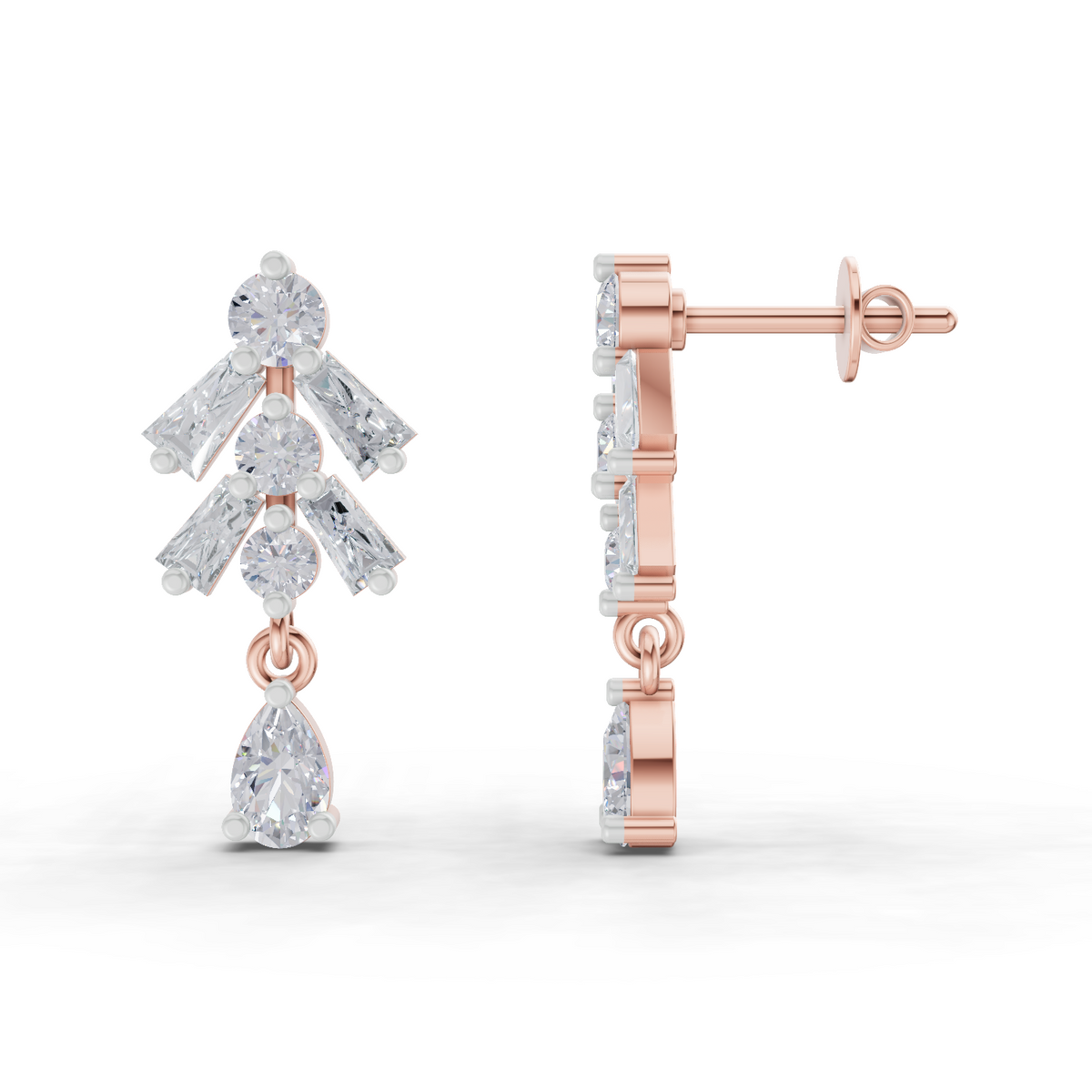Elegant Diamond Earrings