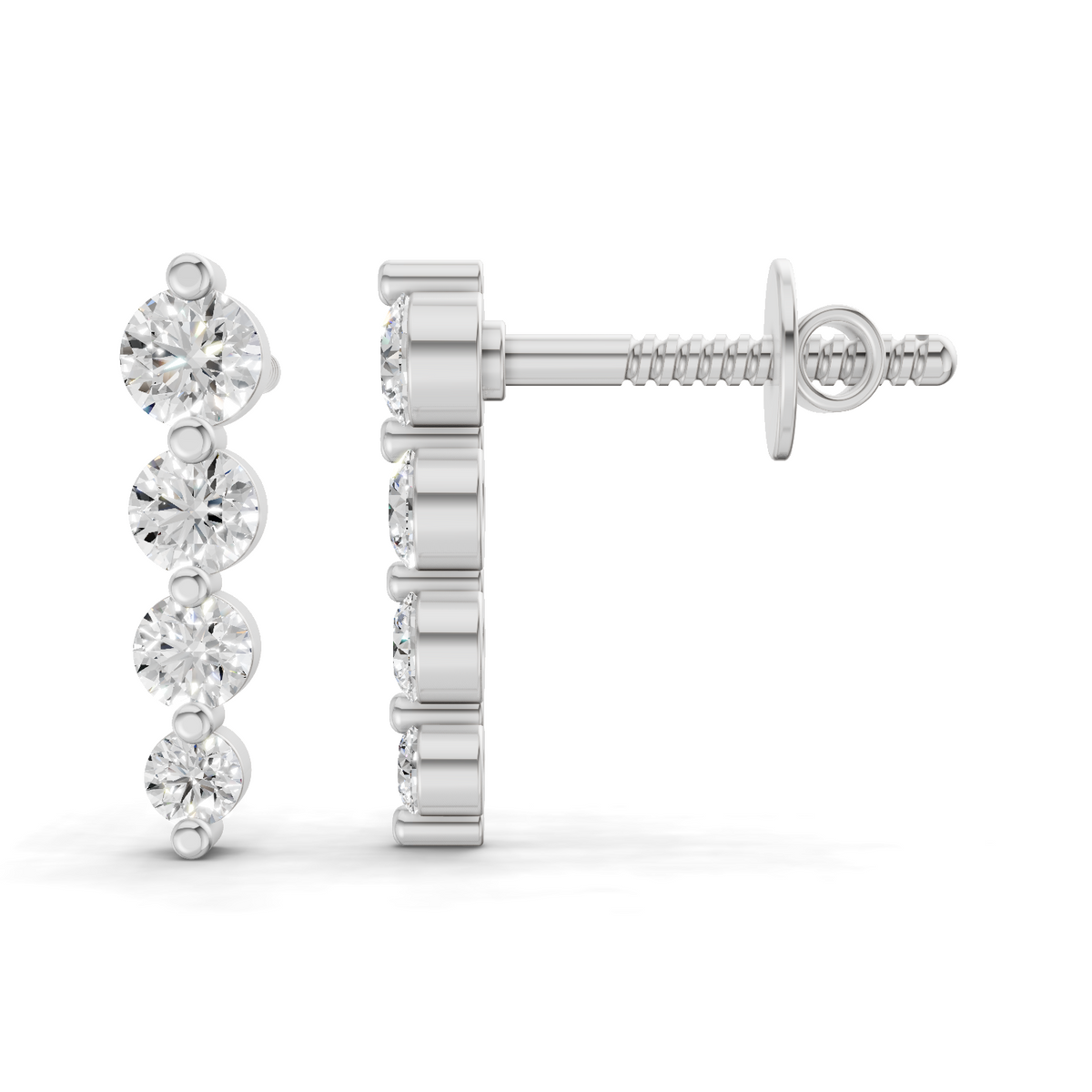 Eternal Celeste Diamond Drop Earrings