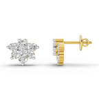 1.38 Carat Celeste Bloom Studs Earrings 14K