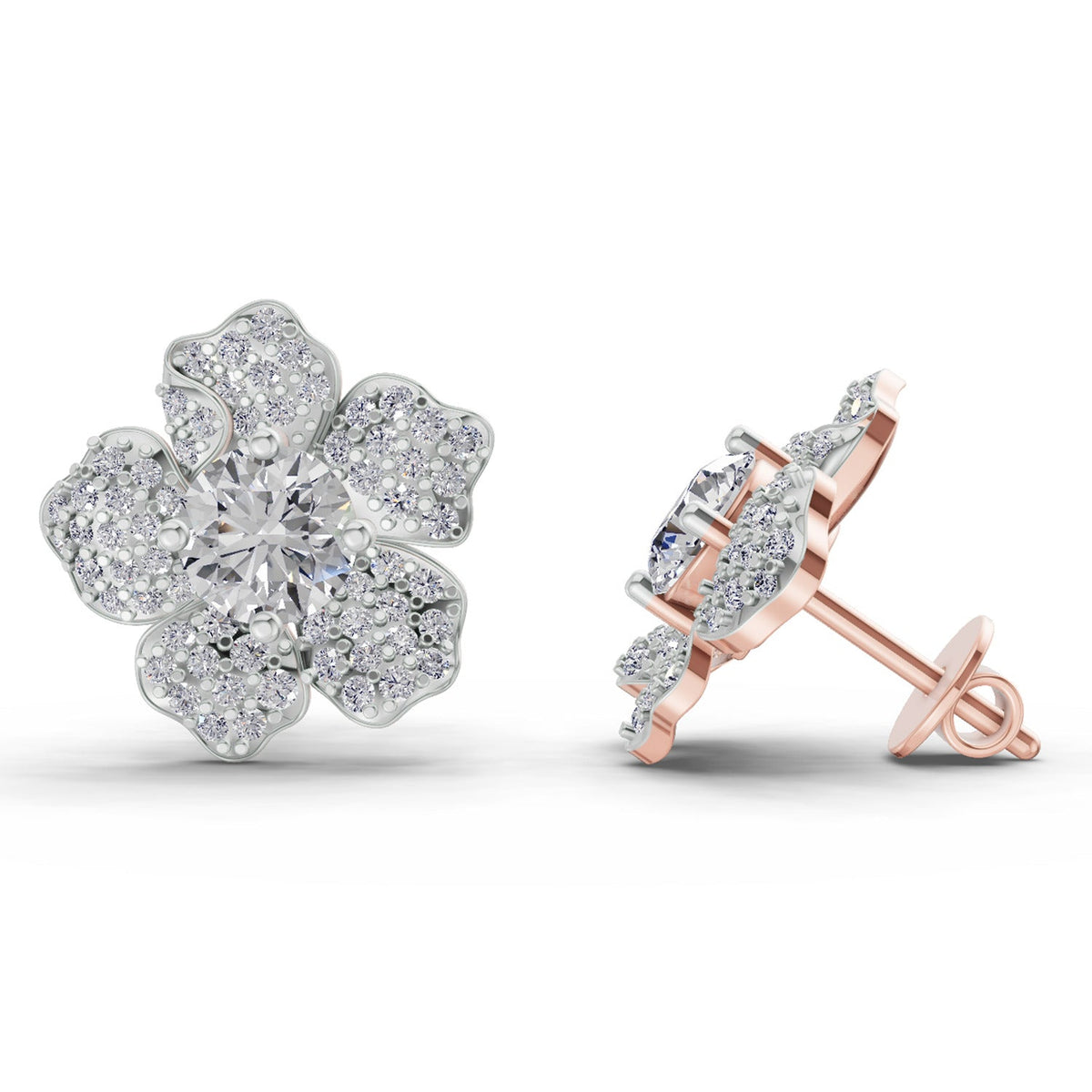 Graceful Diamond Earrings