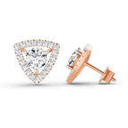 Eternal Halo Diamond Earrings