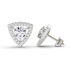 Eternal Halo Diamond Earrings