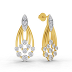 1.04 Carat Diamond Earrings 14K