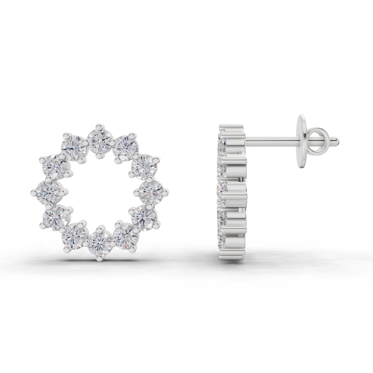 Resplendent Celeste Diamond Earrings