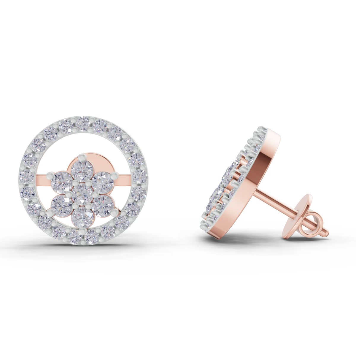 Refined Diamond Earrings
