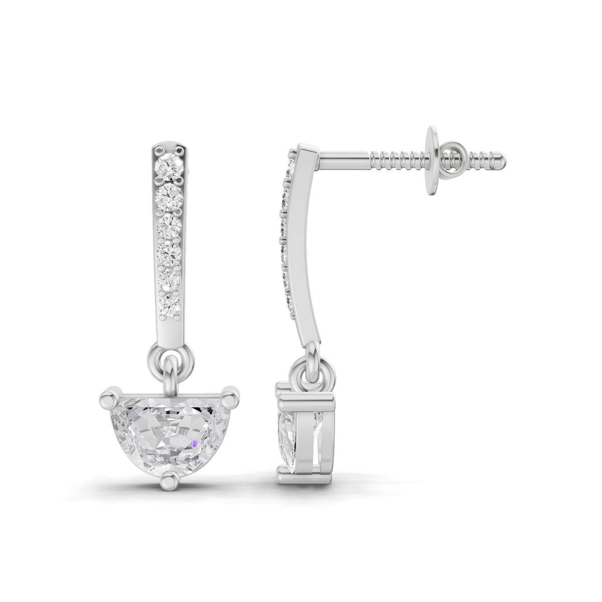 Ethereal Aura Diamond Earrings