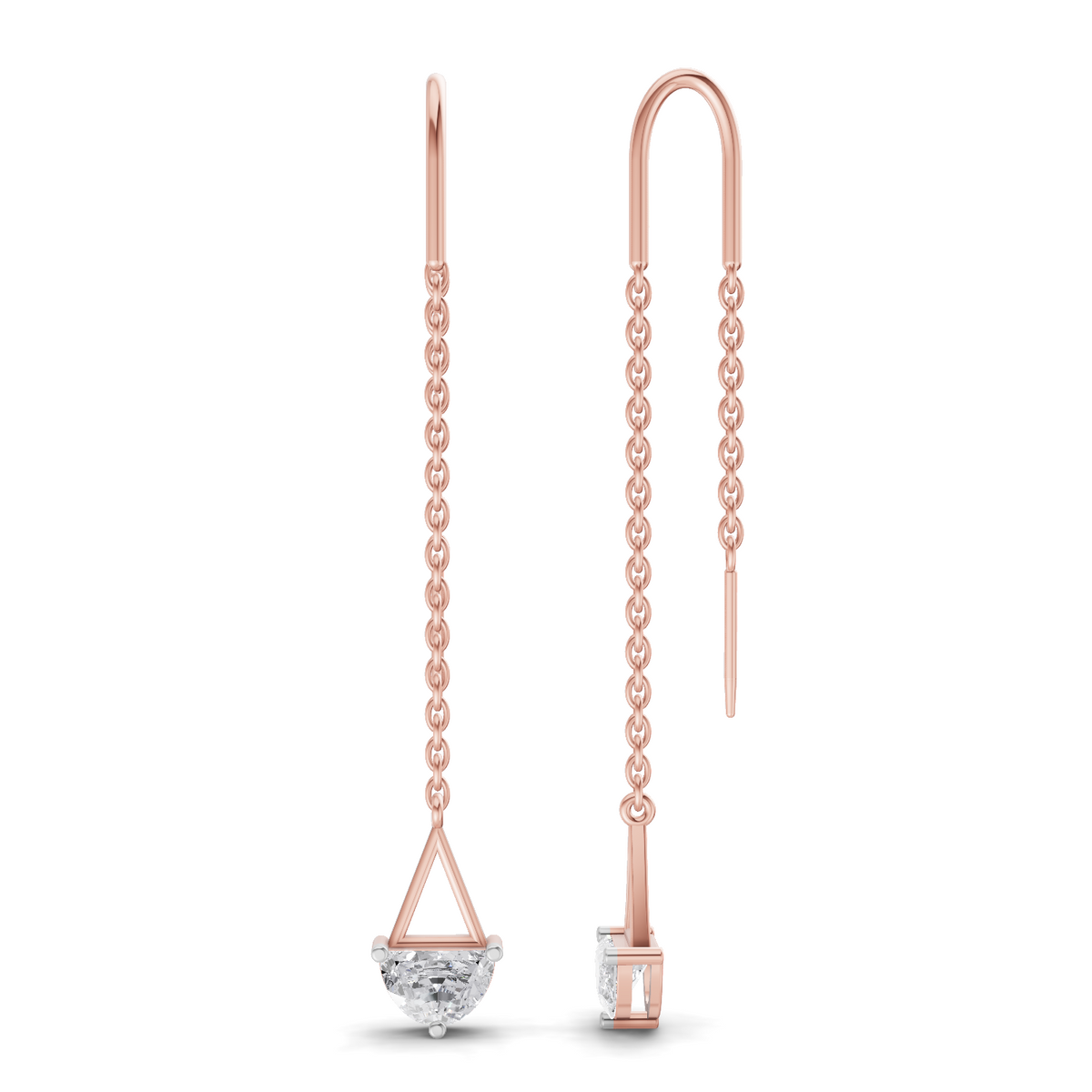 Dazzling Diamond Drop Earrings