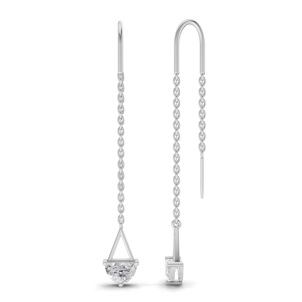 Dazzling Diamond Drop Earrings