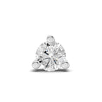 0.21 Carat Circle Drop Stud Earrings 14K