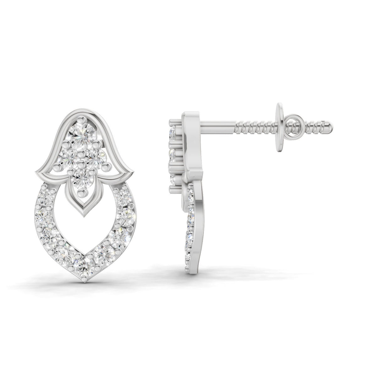 Refined Celestia Diamond Earrings