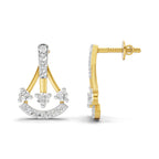 0.46 Carat Trinity Sparkle Earrings 14K