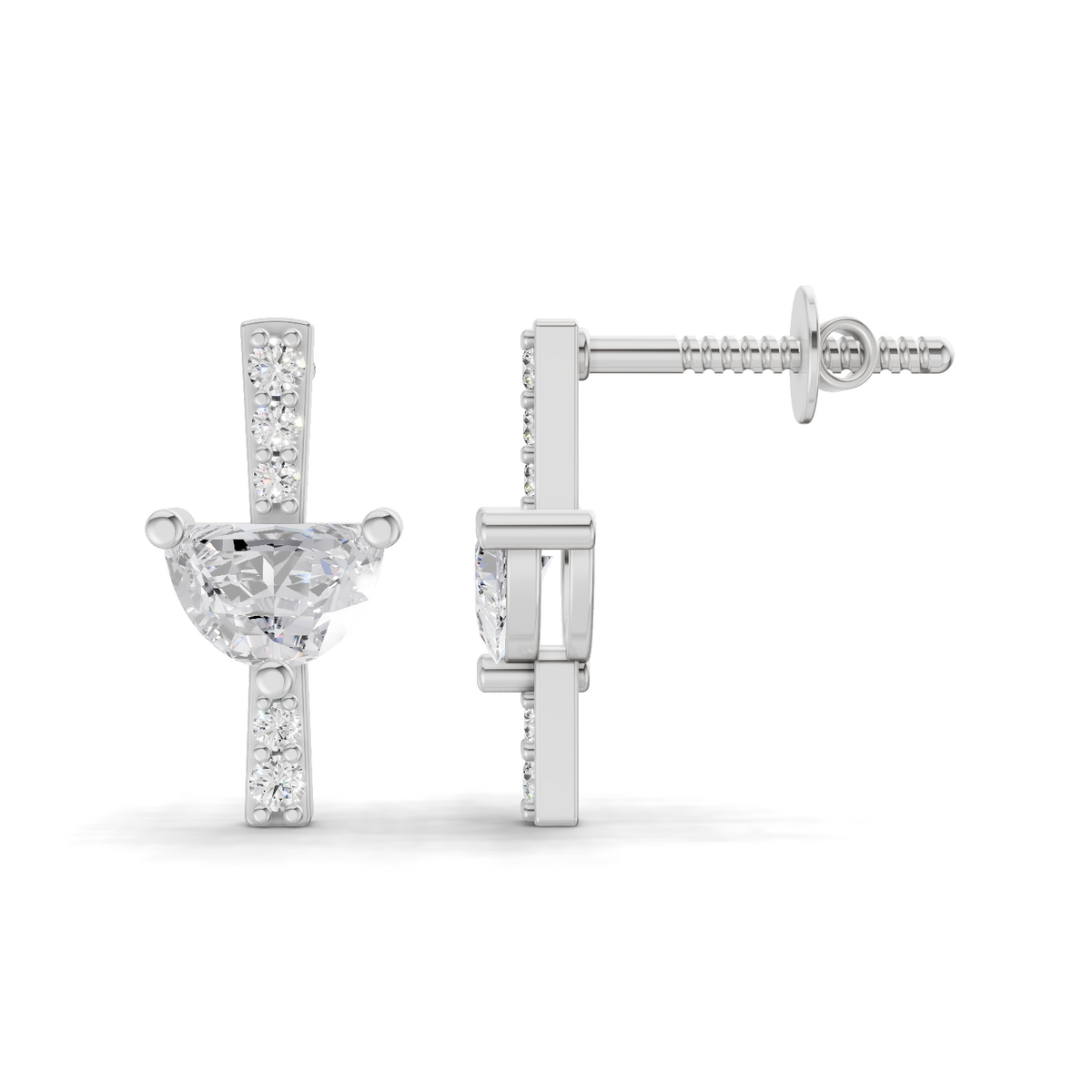 Enchanting Luna Diamond Drop Earrings