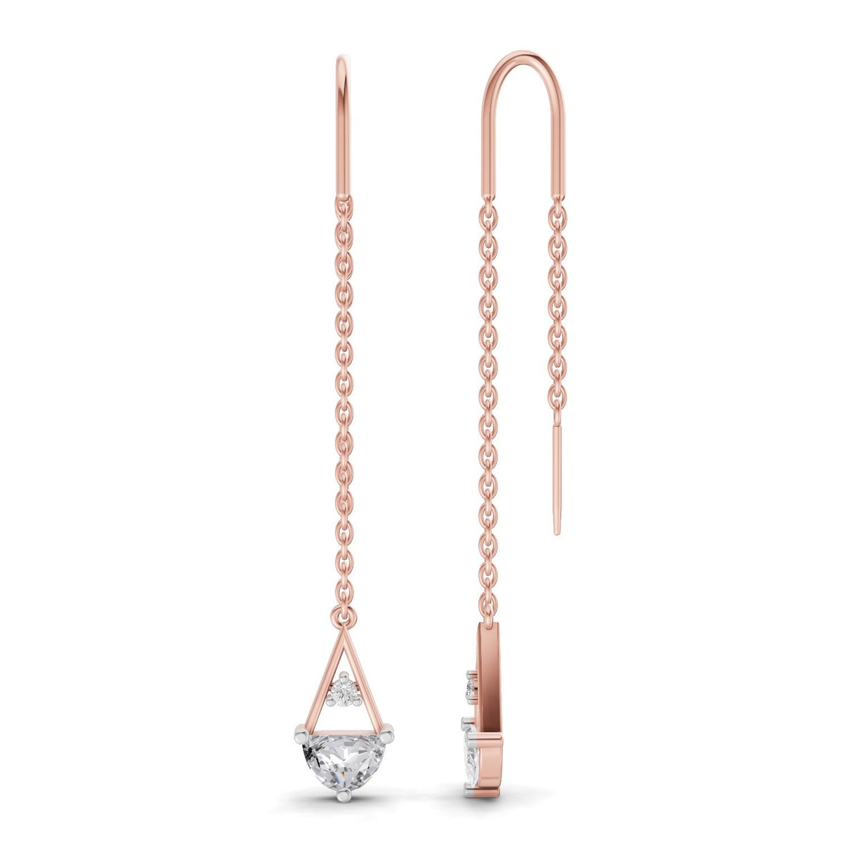 Gleaming Nova Diamond Earrings