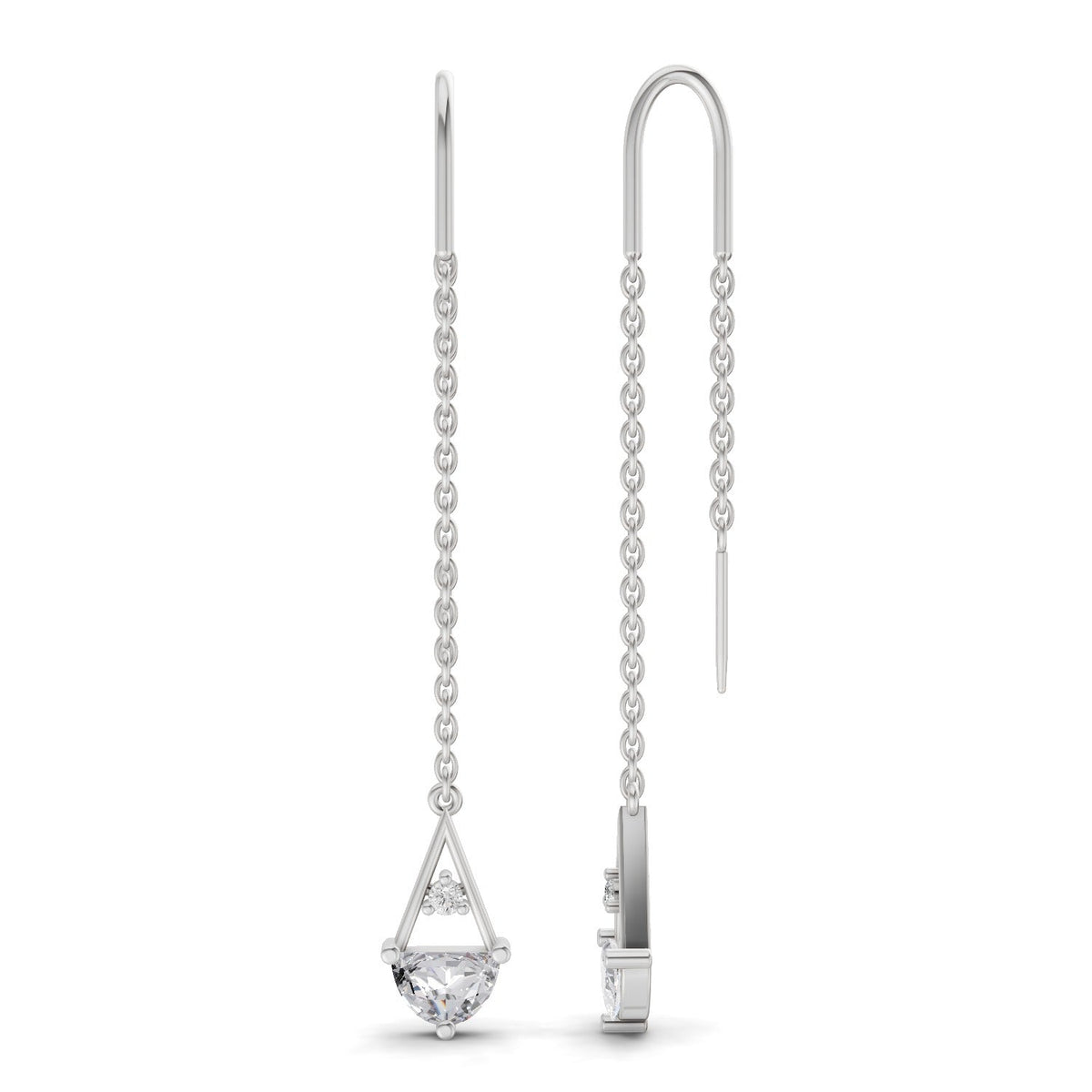 Gleaming Nova Diamond Earrings