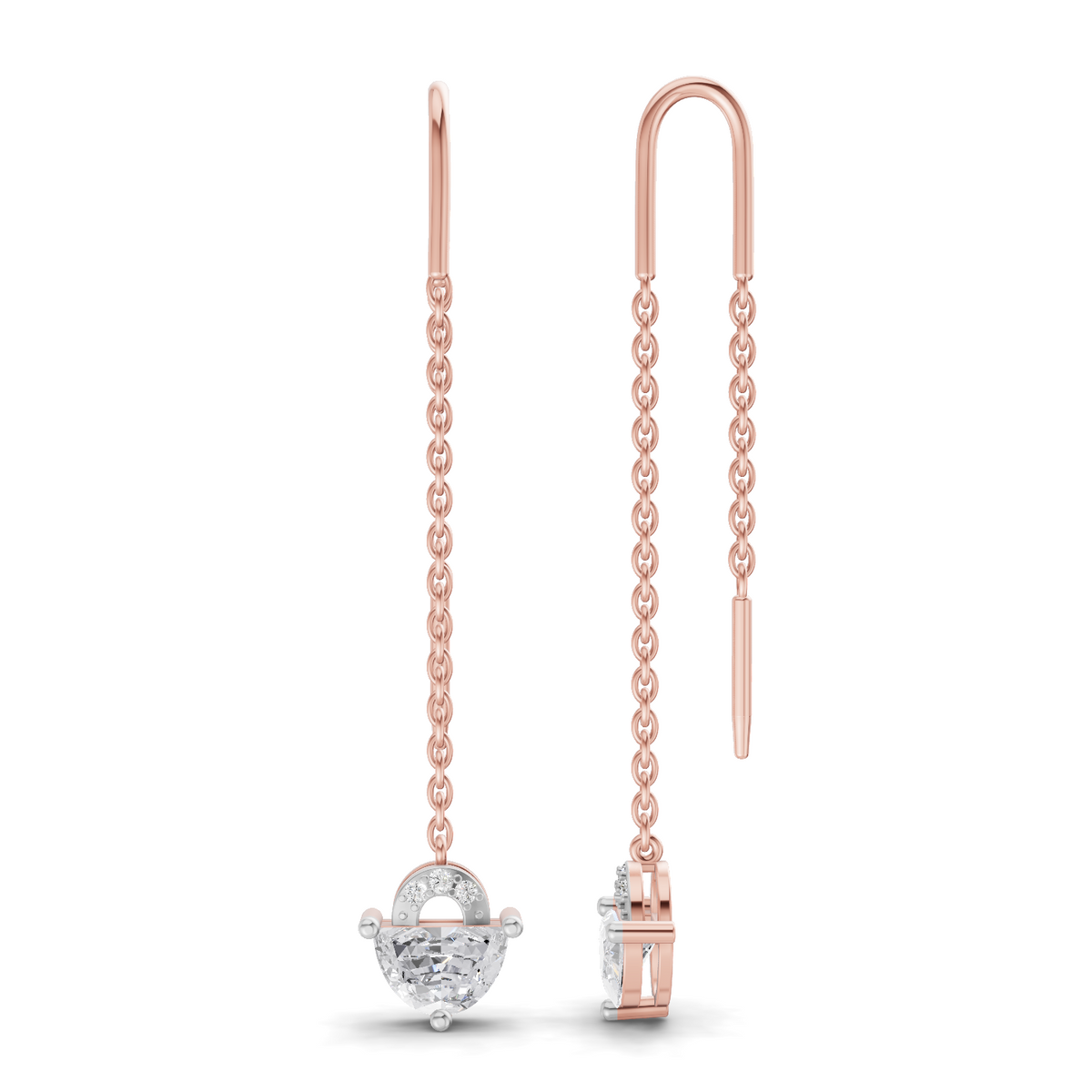 Resplendent Nova Diamond Earrings