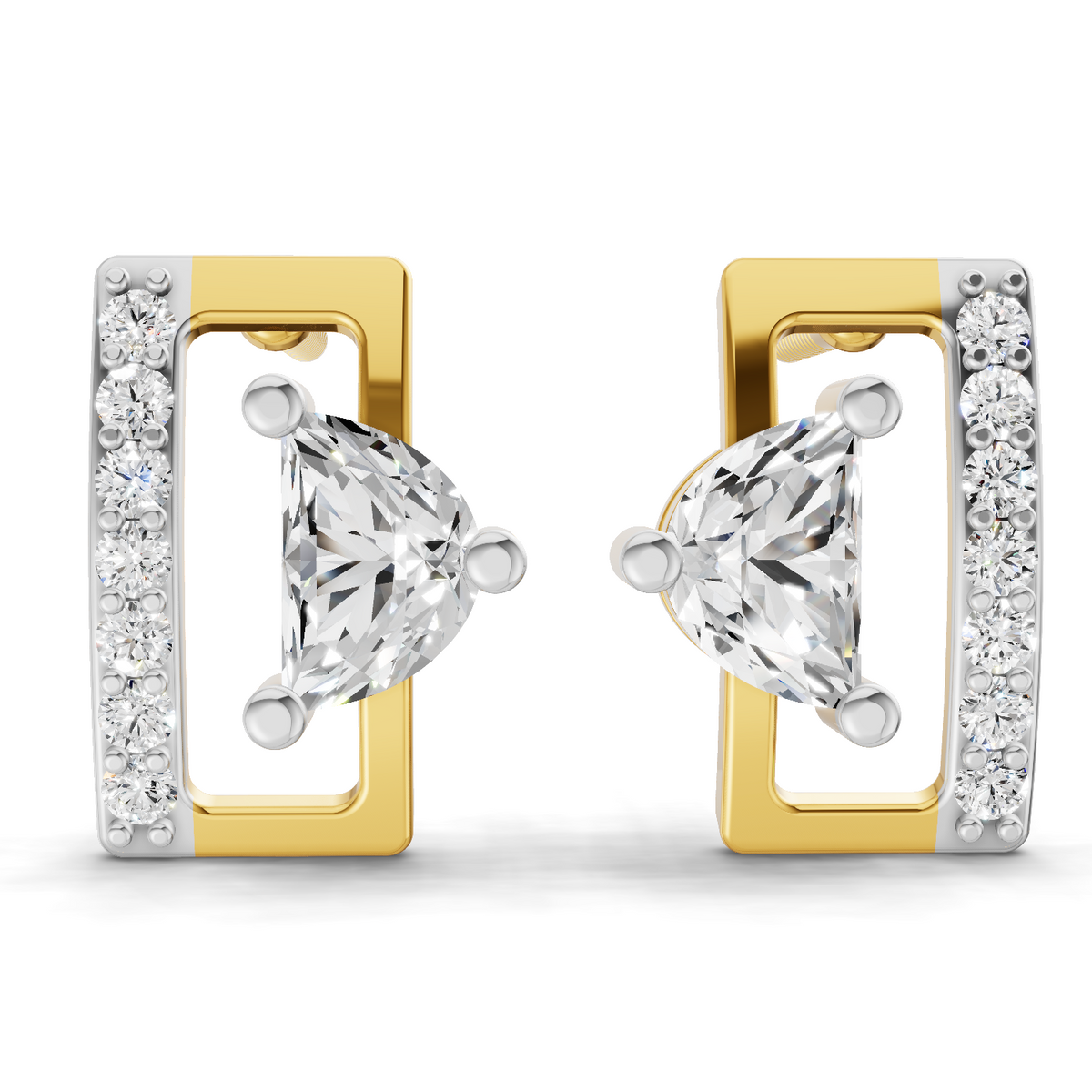 0.66 Carat Messika move uno Earrings 14K